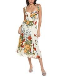 Seraphin - Sleeveless Midi Dress - Lyst