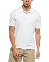 Vince - Mesh Rib Johnny Collar Shirt - Lyst