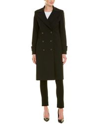 Cinzia Rocca Double-breasted Coat - Black
