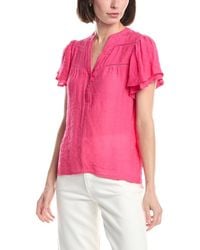 Nanette Lepore - Solid Blouse - Lyst