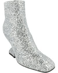 Ferragamo - Sal 85 Glitter Bootie - Lyst