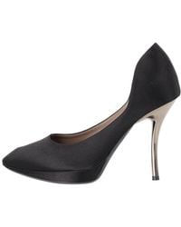 Lanvin - Satin Pointed-Toe Platform Pump (Authentic Pre-Loved) - Lyst