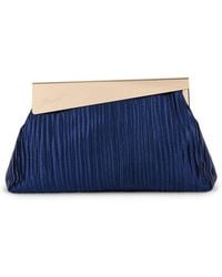 Badgley Mischka - Haven Satin Jacquard Clutch - Lyst