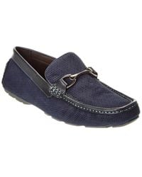 Donald J Pliner - Dorion Leather Loafer - Lyst