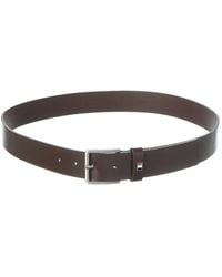 BOSS - Ther Flag Leather Belt - Lyst