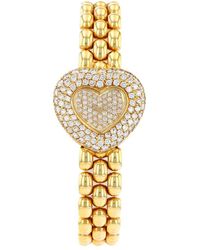 Chopard - Happy Diamonds Diamond Watch Circa 2000S (Authentic Pre-Owned) - Lyst