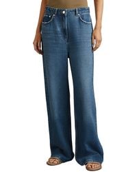 Reiss - Lyle Wide Leg Jean - Lyst