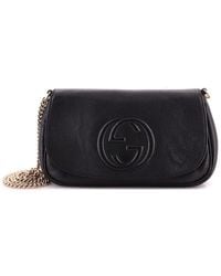 Gucci - Leather Soho Chain Crossbody Medium (Authentic Pre-Loved) - Lyst