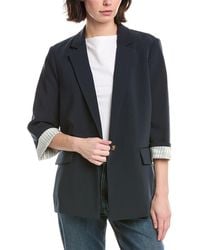 Rag & Bone - Jennie Crepe Blazer - Lyst