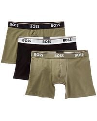 BOSS - Boss Set Of 3 Power Boxer Brief - Lyst