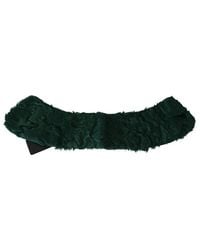 Dolce & Gabbana - Leather Scarf - Lyst