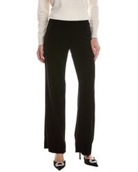 Anne Klein - High-Rise Pull-On Wide Leg Velvet Pant - Lyst