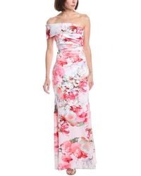 Eliza J - Sleeveless Printed Maxi Dress - Lyst