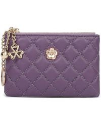 Tiffany & Fred Paris - Quilted Leather Wallet - Lyst