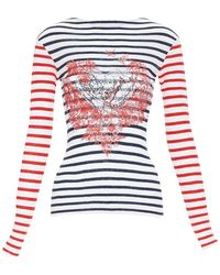Dior - Amour D-Royaume Damour Striped Heart Sweater, Size Fr (Authentic Pre-Loved) - Lyst