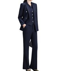 Olivia Taylor - 3Pc Jacket, Vest, & Pant Set - Lyst