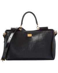 Dolce & Gabbana - Vittoria Leather Shoulder Bag - Lyst