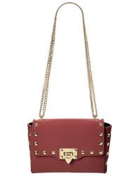 Isabella Rossetti - Juliette Studded Leather Shoulder Bag - Lyst