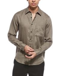 Theory - Irving Relaxed Linen Shirt - Lyst