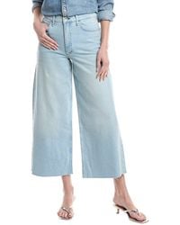 Rag & Bone - Serena Crop Wyncote Wide-Leg Jean - Lyst