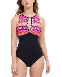 Gottex - Palm Springs High Neck Cut Out One-piece - Lyst