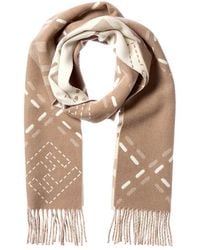 Fendi - Dnu Pack Wool Scarf - Lyst