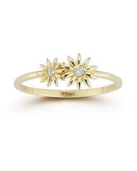 Ember Fine Jewelry - 14k 0.05 Ct. Tw. Diamond Ring - Lyst