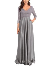 Vincent - Embroidered Maxi Dress - Lyst