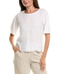 XCVI - Esti Linen T-Shirt - Lyst