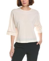 Peserico - Silk-Blend Blouse - Lyst