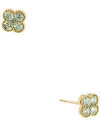 Maitre De Diamant - 18K 0.82 Ct. Tw. Sapphire Earrings - Lyst