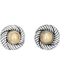 David Yurman - Cable 14K & Earrings (Authentic Pre-Owned) - Lyst