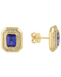 Effy Fine Jewelry - 14K 1.94 Ct. Tw. Diamond & Tanzanite Earrings - Lyst