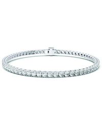 Lab Grown Diamonds - 14K 6.00 Ct. Tw. Lab-Grown Diamond Tennis Bracelet - Lyst
