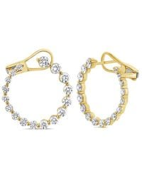 Sabrina Designs - 14k 2.40 Ct. Tw. Diamond Hoops - Lyst