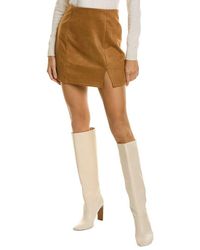 Harper - Split Mini Skirt - Lyst