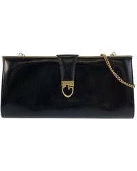 Gucci - Black Calfskin Chain Shoulder Bag (authentic Pre-loved) - Lyst