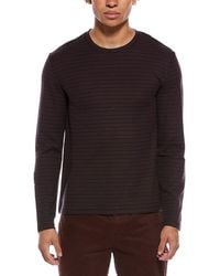 Vince - Pima Pique Stripe Crewneck T-Shirt - Lyst