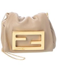 Fendi - Dnu Inv Nano Baguette Leather Mini Bag - Lyst