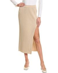 Theo the Label - Eos Ribbed Maxi Skirt - Lyst