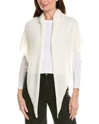 Amicale Cashmere - Lightweight Cashmere Jersey Triangle Wrap - Lyst