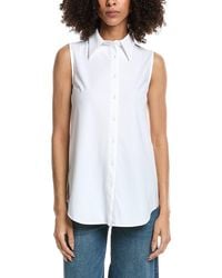 Commando - Commando Classic Sleeveless Oversized Button Down Shirt - Lyst