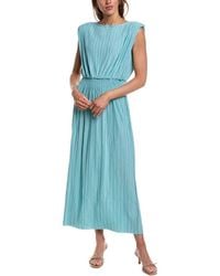 Ichi - Yamilet Midi Dress - Lyst