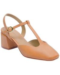 Bernardo - Romi Leather Mid Heel Pump - Lyst