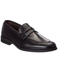 M by Bruno Magli - Fabrizio Leather Penny Loafer - Lyst