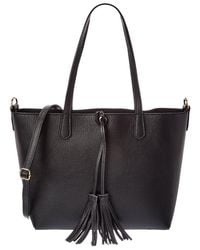 Italian Leather - Romy Leather Top Handle Bag - Lyst