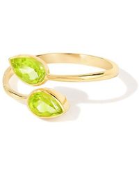 TIRAMISU - 14K Over 1.03 Ct. Tw. Peridot Bypass Ring - Lyst