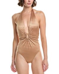 PQ Swim - Plunge One-Piece - Lyst