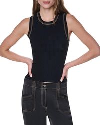 DKNY - Contrast Stitch Sweater - Lyst