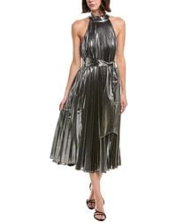 MILLY - Idena Halter Dress - Lyst